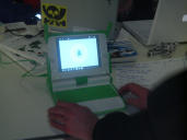 100-Euro Notebook im Gebrauch